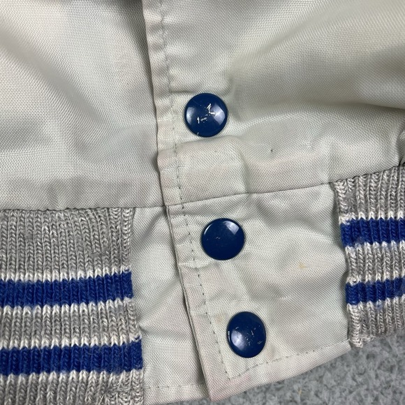 Vintage Duluth Hockey Satin Jacket Minnesota Button Up Varsity Coat - Picture 5 of 12